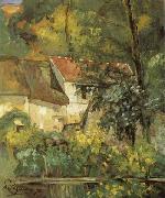 The House of Pere Lacroix in Auvers Paul Cezanne